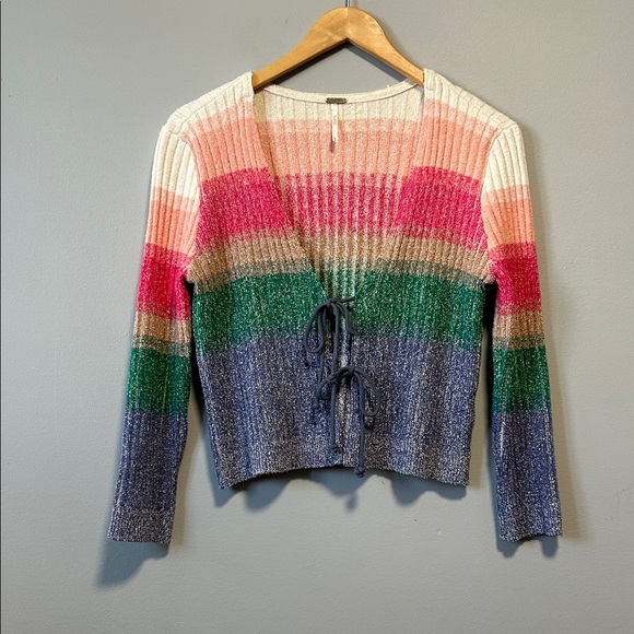 Free People Trouble Maker Cardi Sweater - Picture 3 of 14